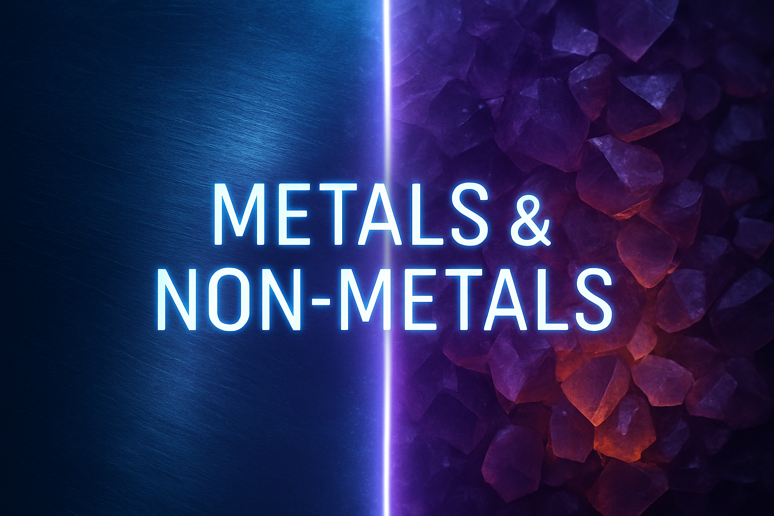 metals and non metals