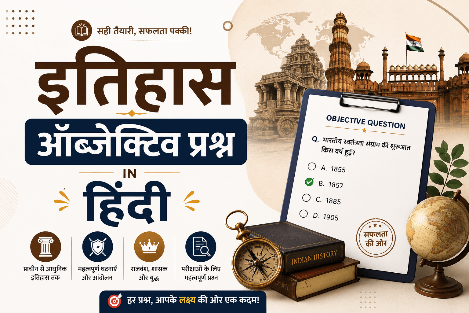 History objective questions in hindi